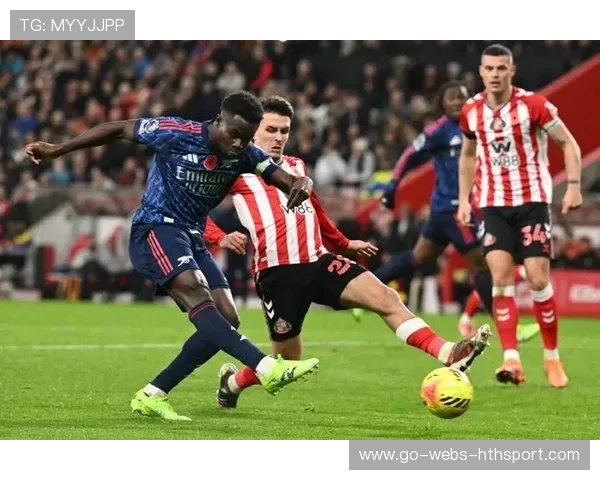 萨卡强行突破斜射破门，阿森纳快攻致命